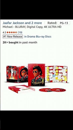 Michael 4K Ultra HD + Blu-Ray Amazon Exclusive (Quick Look) 🎬