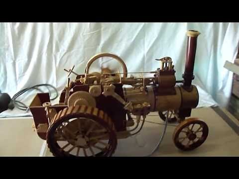 Model "Minnie" Steam Traction Engine - In Wood (3 of 3)