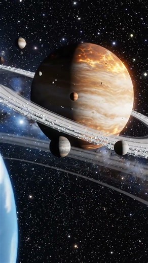 #3D Solar System | Beautiful Space Animation Video