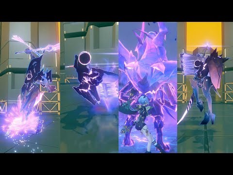 did you realize that Lucia actually summons 4 types of Ethereal figures!?