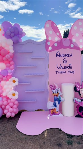 Minnie 🎀Mouse and Daisy 🌼 themed party #minniemouse #party #fyp #phoenix