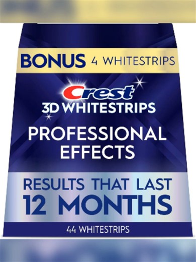 Crest 3D Whitestrips Professional Effects Kit – Teeth Whitening at Home