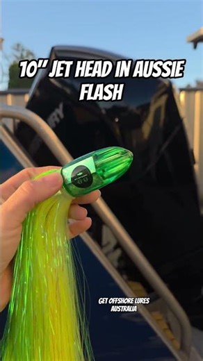 Our 10" Jet head with "Aussie" flash. Handmade in Wollongong NSW