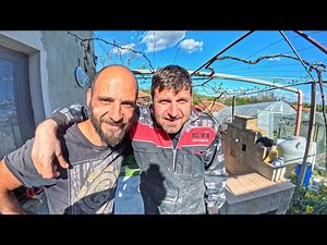 ЖИВОТ на СЕЛО: Реставриране на стара външна ЧЕШМА ☼ Имение ХАЛО ☼