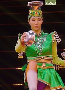 160K views · 922 reactions | The unicycle with bowls act is a form of acrobatics that originated in China. The skilled and well-coordinated acrobats on stage are from Inner Mongolia. They bring ethnic cultural elements into their performance. (Video Source: GRT) | Discover Inner Mongolia | Facebook