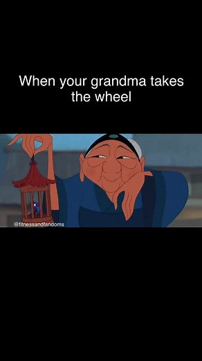 “Grandma Fa from Mulan is a spunky, opinionated character who is well-versed in Chinese customs, loves gambling, and owns a lucky cricket named Cri-Kee. She is Mulan’s paternal grandmother and, despite her age, is shown to be capable of causing chaos, such as when she crosses a busy street with her eyes closed to test Cri-Kee’s luck. She is also known for her attempts to help Mulan get ready for the matchmaker, providing her with lucky charms and advice.” Source: Google AI #mulan #mulanedit #dis