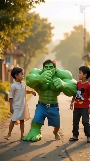 A Kid Becoming Hulk