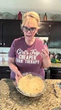 In the pan pie dough
