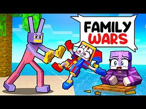 POMNI vs JAX Family in Minecraft