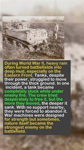 The Tank That Sank in Mud 🚜