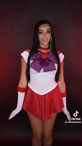 24K views · 299 reactions | Sailor Mars ❤️❤️❤️ Cosplayer by https://www.instagram.com/ohkaybunny?igsh=MXQ2bWdzY29xM3I4bg== #admVickyJara  | Sailor Moon Crystal, Manga & 90s | Facebook