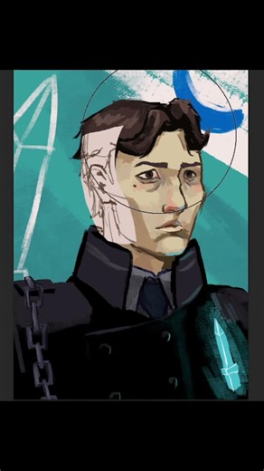 My characters in Disco Elysium style #postpyroclasys #discoelysium #art #artwork
