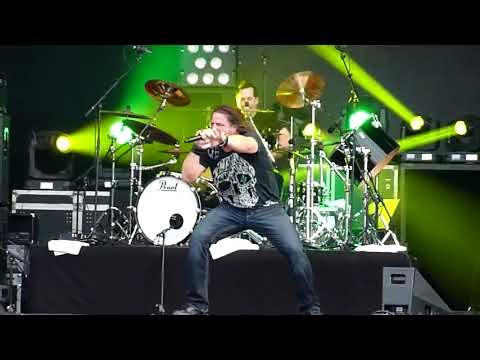 John Macaluso with Symphony X "Dehumanized" live