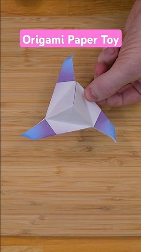 Origami Fidget Spinner | Paper Toy | Paper Fidget Toy STEP BY STEP