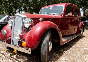 Classic Car Club in Israel (Five Club) at Tel Afek - Israel in Photos
