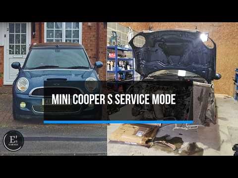 How to Remove the Front End (Service Mode) | Mini Cooper S R56 Rebuild Ep. 01