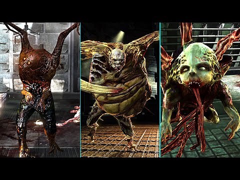 Dead Space Monsters Names - Introduction and Death Scenes 4K Gameplay
