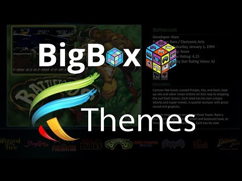A Tour of BigBox / LaunchBox themes for your Arcade with Active Marquee Support!