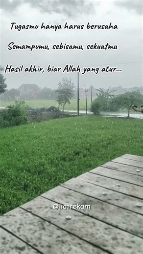 kuncinya Ikhtiar dan Tawakal