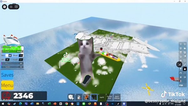 วิธีทำให้ตึกถล่มใน Roblox ด้วย F3X