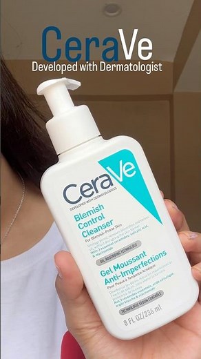 Best Acne skin cleanser. CeraVe blemish control cleanser with salicylic acid ​⁠‪@cerave‬Amazon finds