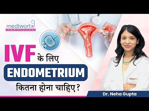 🤔What is Endometrial Thickness Normal Size? | Endometrium Size for Pregnancy | Mediworld Fertility