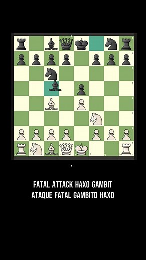 FATAL ATTACK HAXO GAMBIT Strategy in Chess