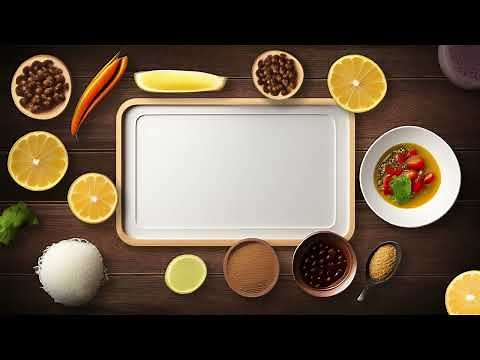 Intro cooking template | No Copyright | 4K