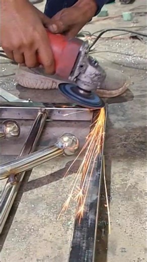Steel Polish Kaise Kiya Jata Hai ||Gumani Steel || #steel #welding #weldingworks