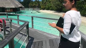 1.8K views · 53 reactions | St. Regis Bora Bora! The butler gives us a tour of our bungalow. Wow!! | Vincent Vacations | Facebook