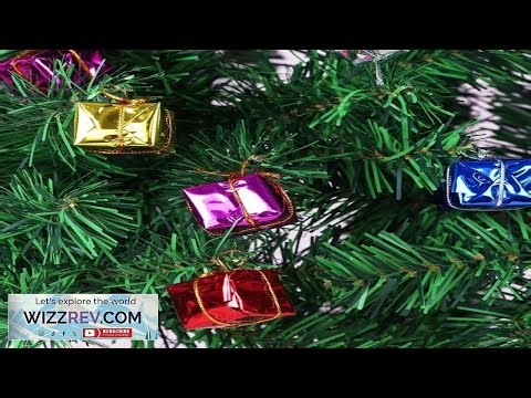 Christmas Mini Box Ornaments Foam Gift Box Color Candy Box Xmas Tree