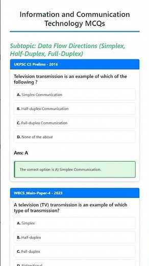 Data Flow Directions Simplex, Half-Duplex, Full-Duplex