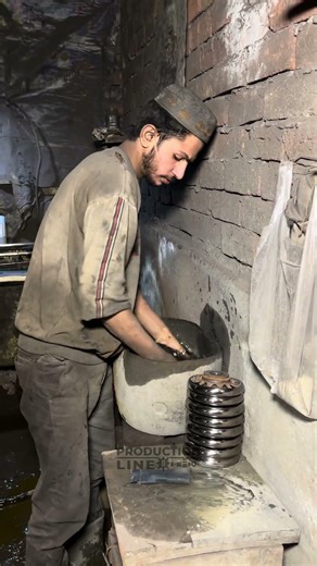 Mirror Finish! Polishing & Chrome of Sewing Machine Wheel