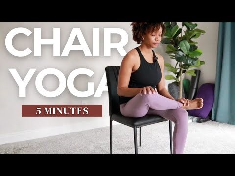 Chair Yoga for All Bodies | Gentle Stretches You Can Do Anywhere | 5-Minutes