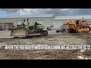 Euclid C 6 dozer pulling a fiat Allis dozer.￼￼￼