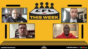 Today on the Ticats Audio Network  CFL This Week  Bubba O'Neil is...