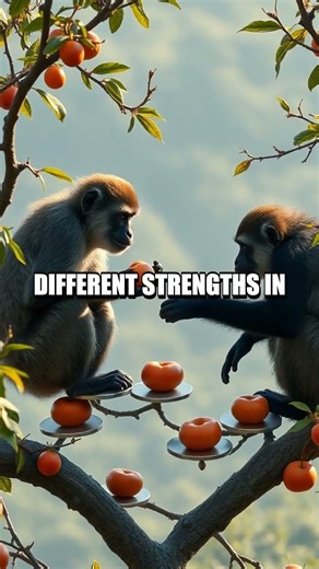 Canopy Clash: Orangutan vs Gibbon Aerial Duel