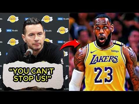 JJ Redick WARNS LeBron James: “You Can’t Stop Us Anymore!” 👀🔥