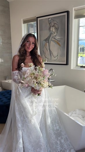 the most beautiful day ever thank you Jesus for @maddyycrawford_ 🤍👰🏽‍♀️🪽 #weddingday #bride #thecrawfords #wedding #love