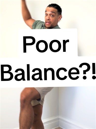 Poor balance could lead to a life changing fall. Add simple daily habits like brushing your teeth on one foot to improve your balance. A good test is seeing if you can hold your balance on one leg for 30 seconds. Comment below your score! #balance #aging #fallprevention