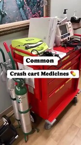 Common crash cart medicine 💊. Follow the_nursing_coach #nursing #nursepractitioner #health #knowledgeispower #emergencyservices #healthylifestyle #knowledgesharing #nurses #nursing | the_nursing_coach