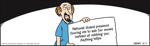 Mallard Fillmore Comic Strip 2025-10-04 | Comics Kingdom