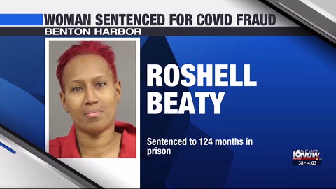Benton Harbor woman gets 10 years for stealing $1M in COVID-19 relief funds
