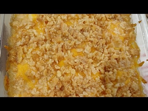 #96 - Pineapple Cheese Casserole - Doubles as a side dish and/or a dessert!!