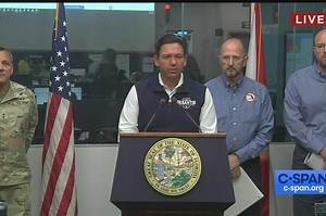 Florida Governor Briefing on Hurricane Helene