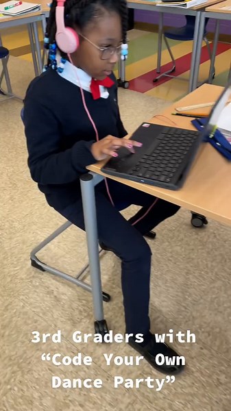 This week, our Tech classes are dipping and dancing into some Code.org projects to finish the year!