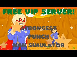 [CLOSED] *FREE* VIP server | 👑STRONGEST PUNCH SIMULATOR roblox