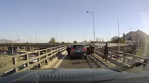 Carjackers In Small SUV Are No Match For A Big Truck - Jalopnik