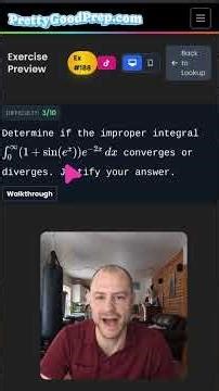 Oscillating integral? Squeeze it! ð §® Direct comparison test trick #math #calculus #shorts