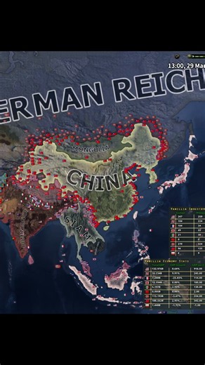 WHAT IF CHINA WAS UNITED IN WW2? / HOI4 TIMELAPSE #heartsofiron4 #hoi4 #hoi4timelapse